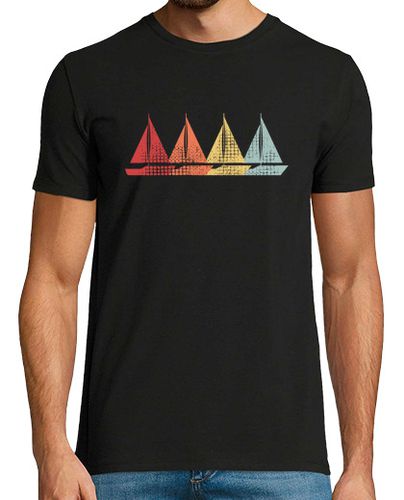 Camiseta Sailing Sail Boat Retro - latostadora.com - Modalova