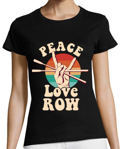 Camiseta mujer paz amor fila remo retro - latostadora.com - Modalova