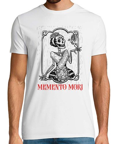 Camiseta memento mori estoicismo esqueletos recuerda - latostadora.com - Modalova