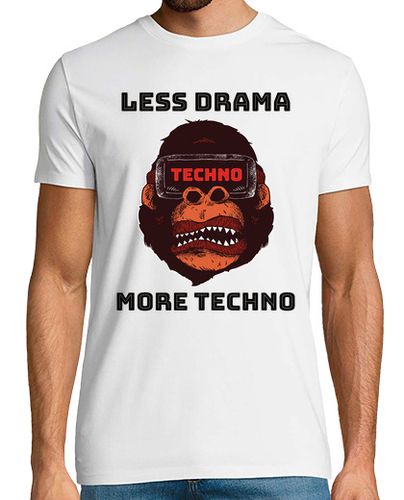 Camiseta techno monkey rave dj electro festival - latostadora.com - Modalova