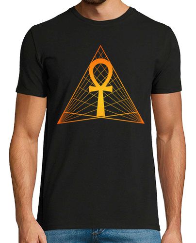 Camiseta ankh cruz triangular regalo espiritual laTostadora - latostadora.com - Modalova