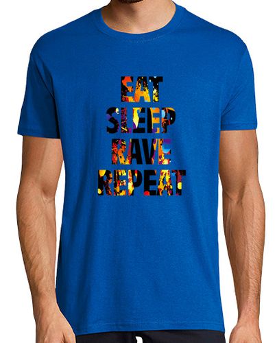 Camiseta eat sleep rave repeat - latostadora.com - Modalova