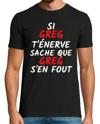 Camiseta greg t molesta greg s no le importa laTostadora - latostadora.com - Modalova