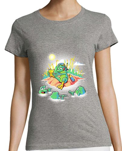 Camiseta Mujer Manga Corta City Frog laTostadora - latostadora.com - Modalova