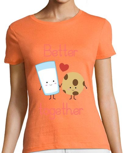 Camiseta Mujer Manga Corta Leche y galletas laTostadora - latostadora.com - Modalova