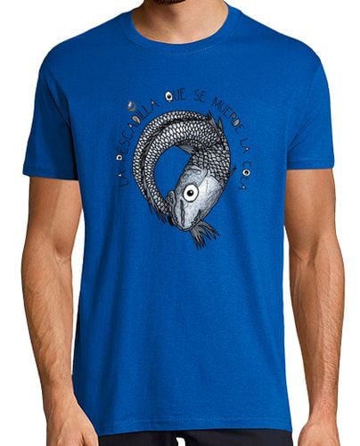 Camiseta Hombre Manga Corta La pescadilla que se muerde la cola laTostadora - latostadora.com - Modalova