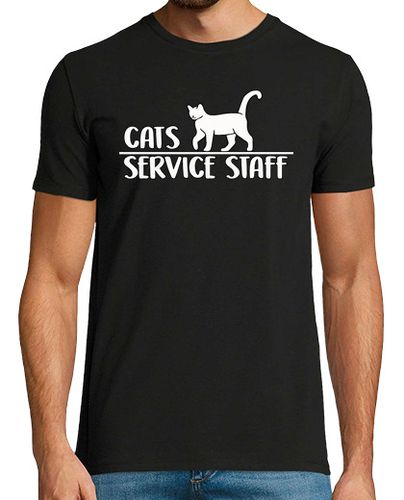 Camiseta gato personal de servicio guay dueño de gato gato - latostadora.com - Modalova
