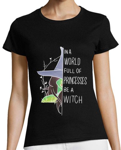 Camiseta mujer Brujas y princesas - Maga Hechicera - latostadora.com - Modalova