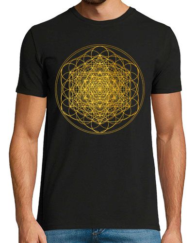 Camiseta geometría sagrada oro arte metafísico - latostadora.com - Modalova
