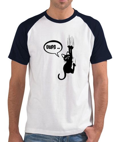 Camiseta Ups estupideces del gato negro - latostadora.com - Modalova