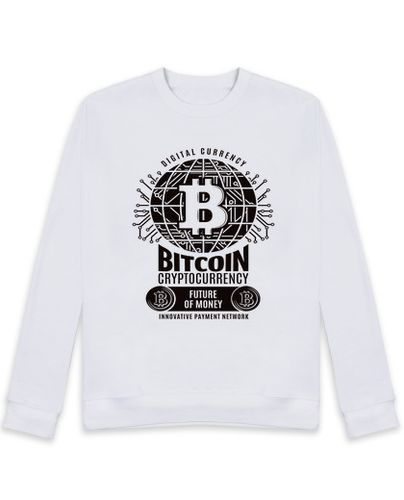 Sudadera Sin Capucha Unisex criptomoneda bitcoin laTostadora - latostadora.com - Modalova