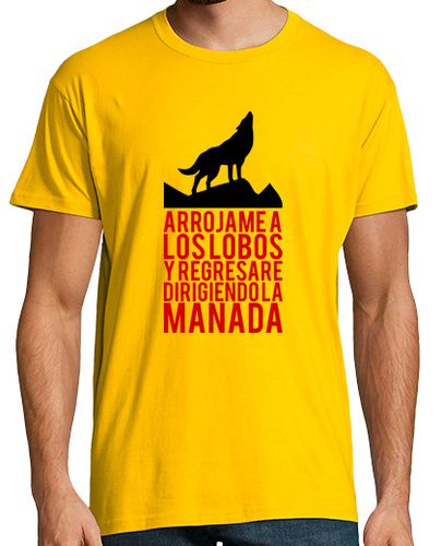 Camiseta Arrójame a los lobos - latostadora.com - Modalova