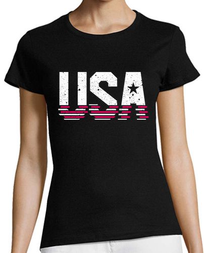 Camiseta mujer camiseta de ropa deportiva de Estados U laTostadora - latostadora.com - Modalova