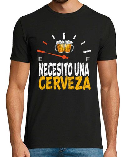 Camiseta Necesito una Cerveza - latostadora.com - Modalova