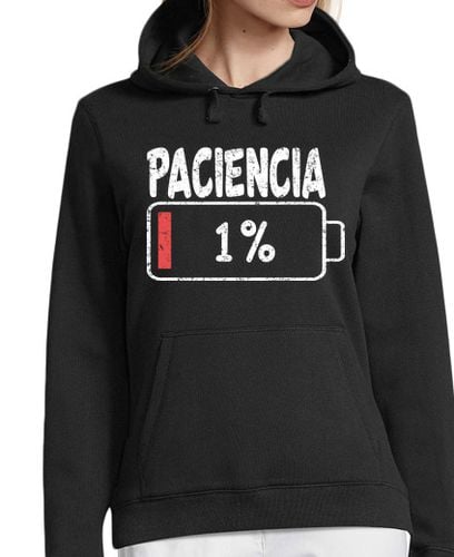 Sudadera Con Capucha Para Mujer paciencia en 1 regalo divertido cumplea laTostadora - latostadora.com - Modalova