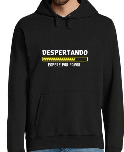 Sudadera Con Capucha Para Hombre despertando original y divertida frase laTostadora - latostadora.com - Modalova