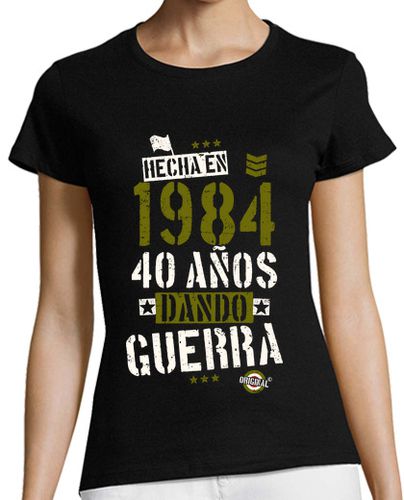 Camiseta mujer 1984. 40 años dando guerra - latostadora.com - Modalova