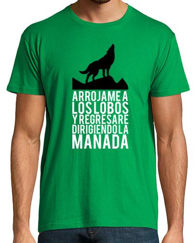 Camiseta Arrojame a los lobos - latostadora.com - Modalova