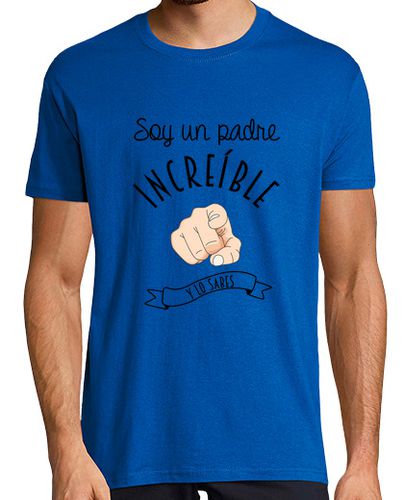 Camiseta Hombre Manga Corta Un padre increíble laTostadora - latostadora.com - Modalova