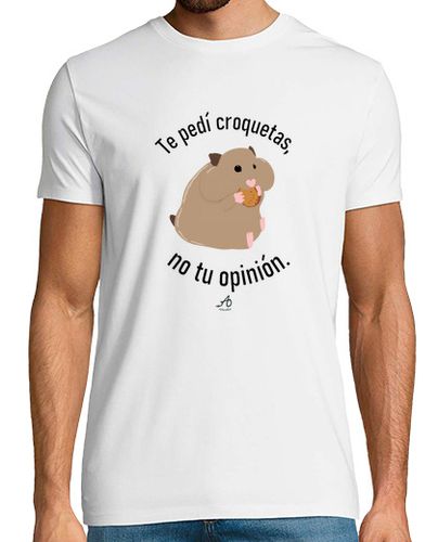 Camiseta Camiseta hombre Te pedí croquetas no tu opinión - latostadora.com - Modalova