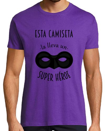 Camiseta Hombre Manga Corta Super héroe laTostadora - latostadora.com - Modalova