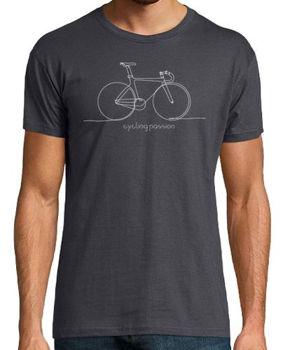 Camiseta Camiseta dibujo bicicleta de carretera. Cycling Passion. laTostadora - latostadora.com - Modalova