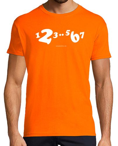 Camiseta camiseta corta 1,2,3..5,6,7 blanco - latostadora.com - Modalova
