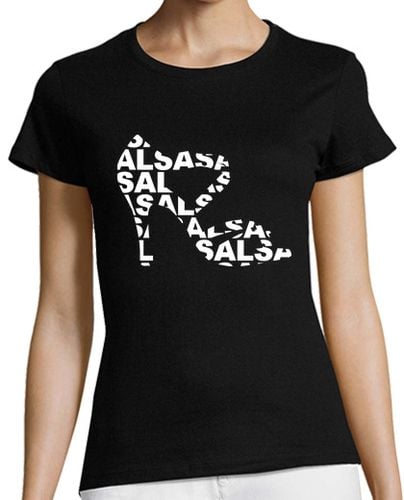 Camiseta Mujer Manga Corta camiseta corta zapato de baile con salsa laTostadora - latostadora.com - Modalova