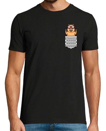 Camiseta Capibara de bolsillo mayor roedor carpi - latostadora.com - Modalova
