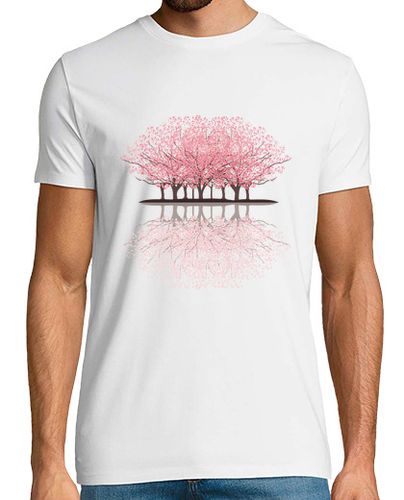 Camiseta Hombre Manga Corta bosque de sakura laTostadora - latostadora.com - Modalova