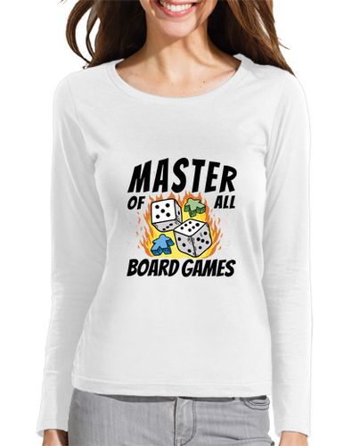 Camiseta mujer maestro de todos los juegos de mesa - latostadora.com - Modalova