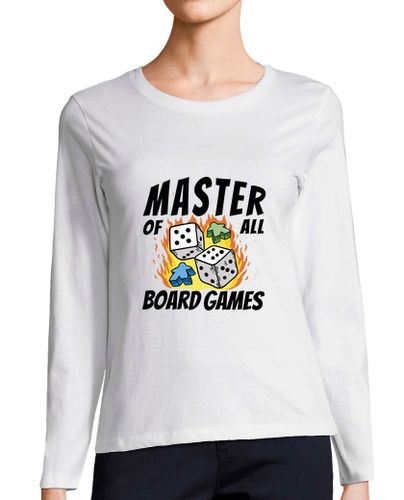 Camiseta mujer maestro de todos los juegos de mesa laTostadora - latostadora.com - Modalova