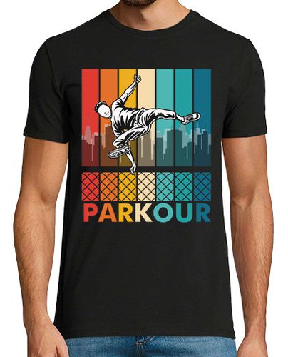 Camiseta Parkour Deporte Salto Parkur Freerunning Ninja Urbano Vintage - latostadora.com - Modalova
