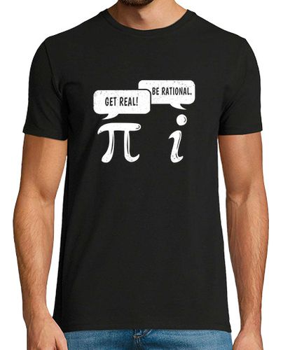 Camiseta real sé racional graciosas matemáticas - latostadora.com - Modalova