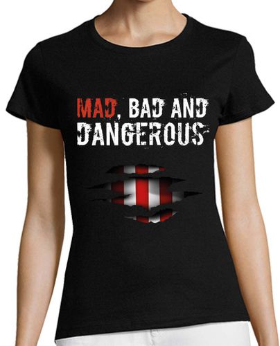 Camiseta mujer Mad, bad and dangerous - latostadora.com - Modalova