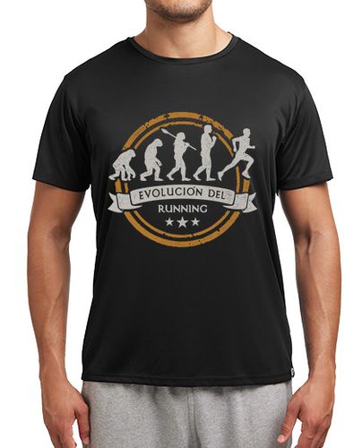 Camiseta deportiva Evolución del Running - Runner - latostadora.com - Modalova