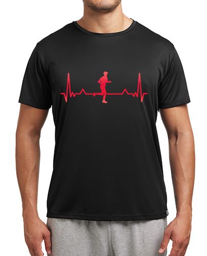 Camiseta deportiva corriendo latido línea corredor regalo - latostadora.com - Modalova