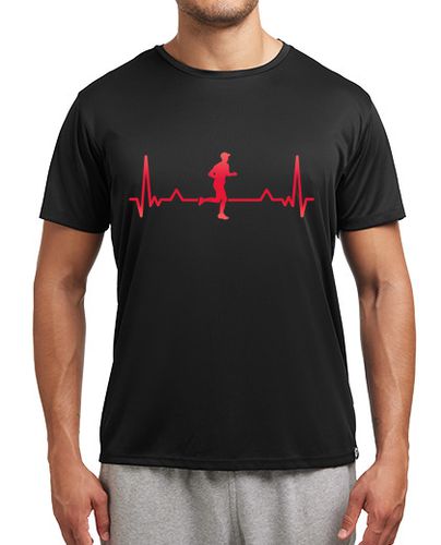 Camiseta deportiva corriendo latido línea corredor regalo laTostadora - latostadora.com - Modalova