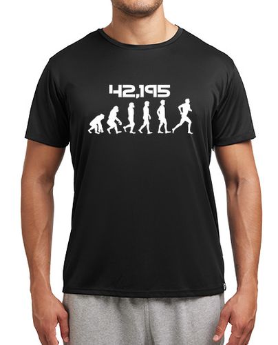 Camiseta deportiva evolución del corredor de maratón - latostadora.com - Modalova