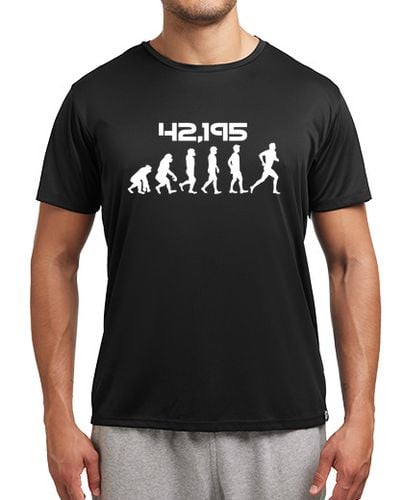 Camiseta deportiva evolución del corredor de maratón laTostadora - latostadora.com - Modalova