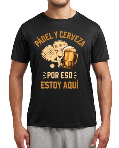 Camiseta deportiva padel y cerveza jugador de padel laTostadora - latostadora.com - Modalova