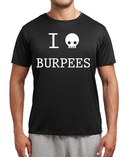 Camiseta deportiva I Hate Burpees - CrossFit - latostadora.com - Modalova