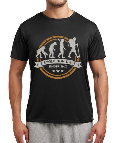 Camiseta deportiva Evolución del Senderismo o Trekking laTostadora - latostadora.com - Modalova