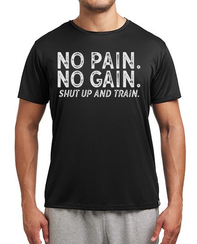 Camiseta Hombre Deportiva No Pain No Gain laTostadora - latostadora.com - Modalova