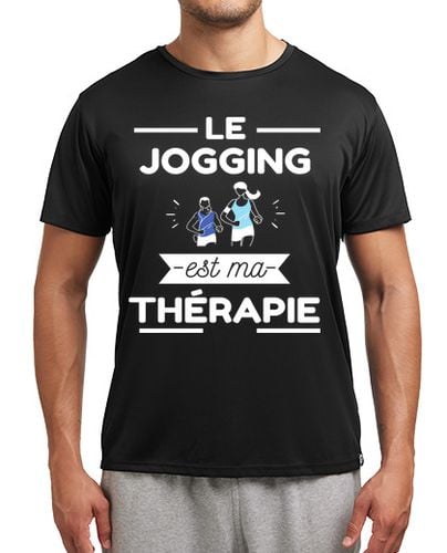 Camiseta Hombre Deportiva camiseta jogging mi terapia jogging laTostadora - latostadora.com - Modalova