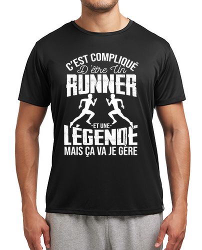 Camiseta Hombre Deportiva regalo legendario corredor corriendo laTostadora - latostadora.com - Modalova