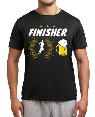 Camiseta deportiva finisher - corriendo - cerveza - latostadora.com - Modalova