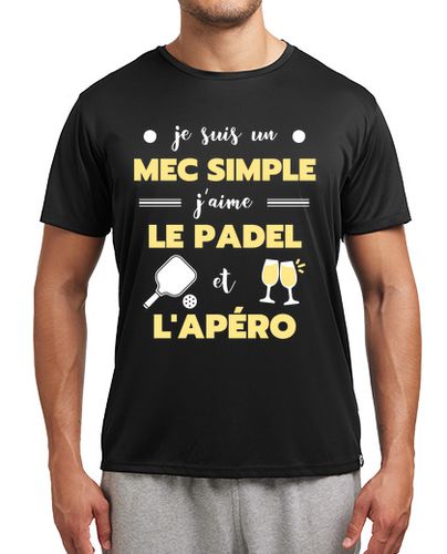 Camiseta deportiva pádel apero humor pádel hombre - latostadora.com - Modalova