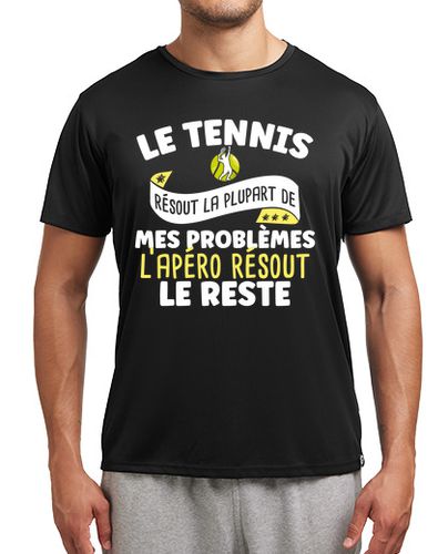Camiseta deportiva tenis tenista deporte humor - latostadora.com - Modalova