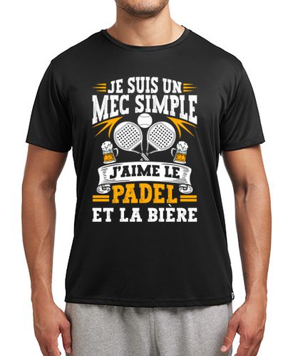 Camiseta deportiva bebedor de cerveza de jugador de pádel laTostadora - latostadora.com - Modalova